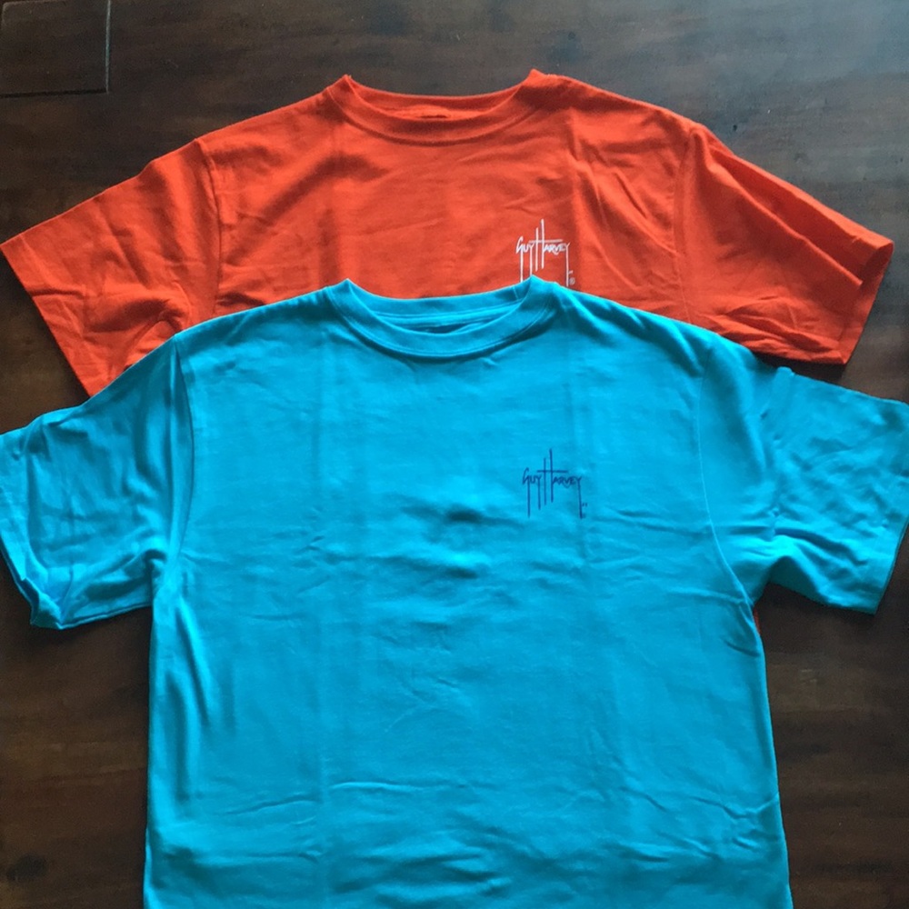 2 Guy Harvey T-Shirts size L Classic Fit